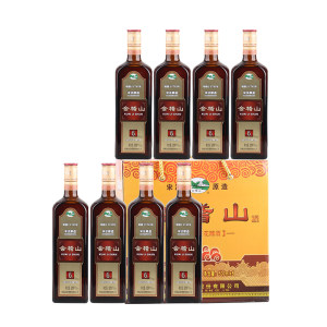 中秋送礼 会稽山 纯正宋法6年 花雕原酒 绍兴黄酒 500ml*8瓶