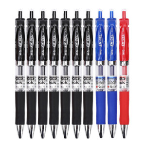 M&G 晨光 K35 按动中性笔 0.5mm 10支(1红2蓝7黑) *6件