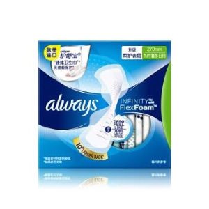 whisper 护舒宝 未来感·极护 量多日用卫生巾 270mm 10片 *6件