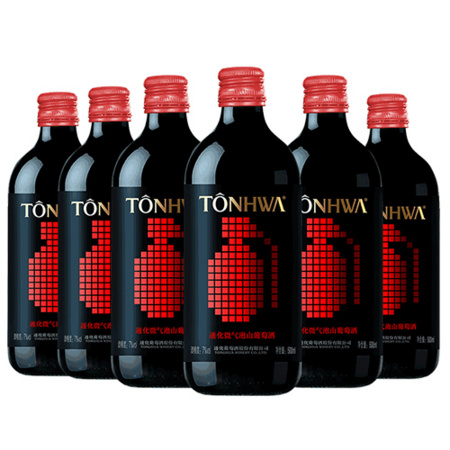 通化 微气泡露酒 7度 500ml*6支