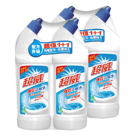 超威 马桶清洁剂 500g*4瓶