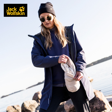 JackWolfskin狼爪 1112271 女士户外防水冲锋衣