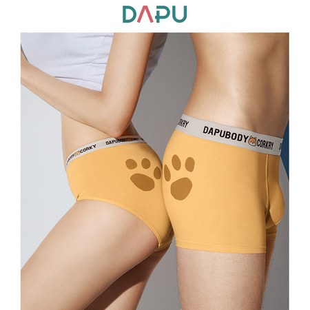 DAPU 大朴 AE0N22101 柯基卡通款情侣内裤