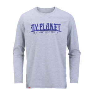 地球科学家 棉氨汗布面料 男女休闲透气长袖T恤 59元包邮