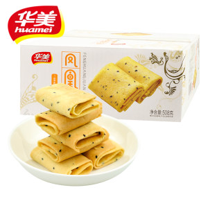 华美 凤凰卷 酥脆蛋卷饼 508g