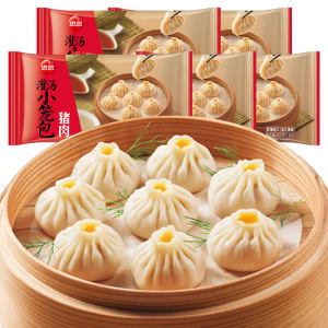 思念 猪肉灌汤小笼包 450g*5袋 18只/袋