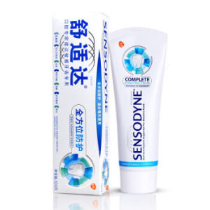 组合购： SENSODYNE 舒适达 全方位防护 抗敏感牙膏 100g*3支+高洁丝190mm护垫 10片*6包装*2件 +凑单品