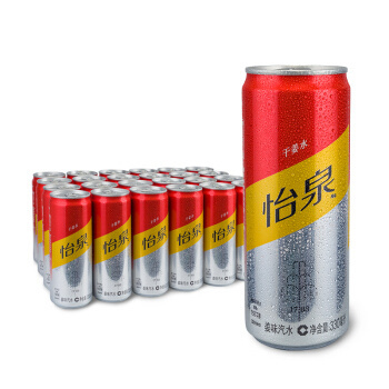 Schweppes 怡泉 调酒汽水 干姜水 330ml*24罐 *3件