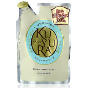 京东PLUS会员： KUYURA 可悠然 美肌沐浴露 恬静清香 替换装 400ml *4件