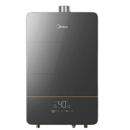 Midea 美的 智能燃气热水器JSQ30-RX3 16升 即热恒温玻璃屏幕安全防护