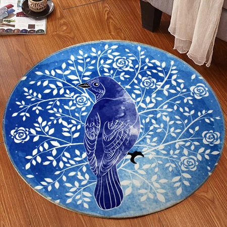 亚亨 可爱圆形地毯 直径60cm