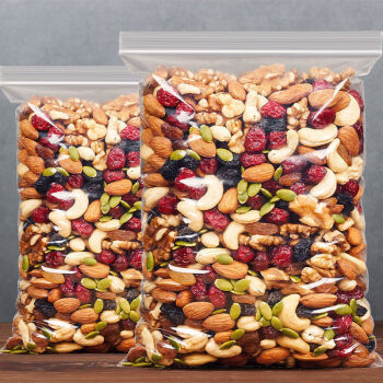 封茗 每日坚果 8种果仁 净重1000g