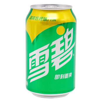 88VIP：Coca-Cola 可口可乐 雪碧 摩登罐 330ml*24罐/箱 *4件