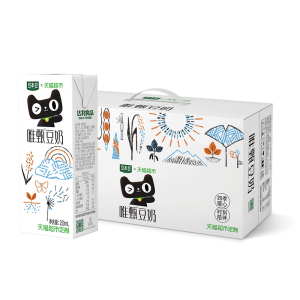 豆本豆 & 天猫超市 唯甄豆奶 250ml*48盒/箱 拍两件64.9元包邮