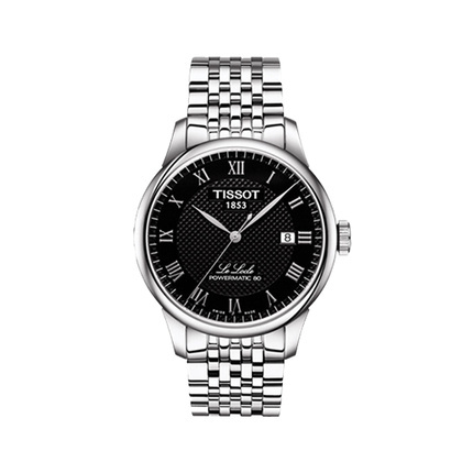 88VIP：TISSOT 天梭 力洛克系列 T006.407.11.053.00 男士机械手表