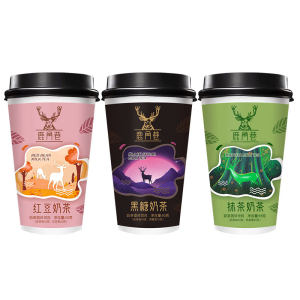 鹿角巷 三口味奶茶8杯装