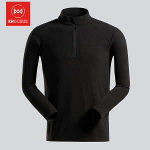 地球科学家 20新款 Polartec 100面料 男女 半拉链套头抓绒衣 轻暖无静电 79元包邮