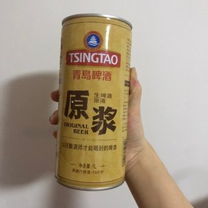 青岛啤酒 7天鲜活小麦原浆啤酒 1L