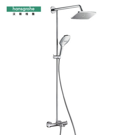 历史低价：Hansgrohe 汉斯格雅 26777007 双飞雨240超大顶喷恒温花洒套装