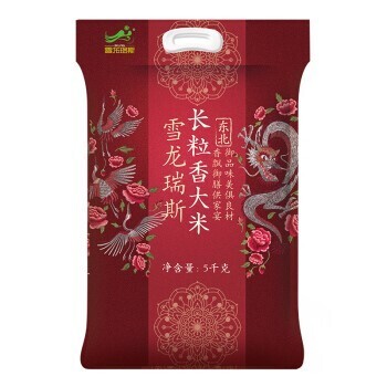 88VIP、凑单品：雪龙瑞斯 长粒香米 5kg *5件 +凑单品
