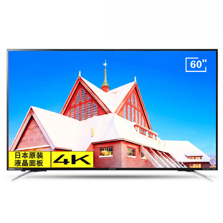 SHARP 夏普 60A3UM 60英寸 4K 液晶电视