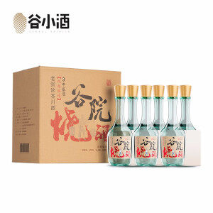 小米生态链 谷小酒 42度 谷院烧酒 浓香型纯粮酒 500ml*6瓶 99元包邮