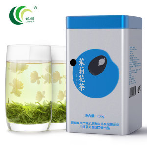 林湖 飘雪茉莉花茶 250g*2罐 44.9元包邮