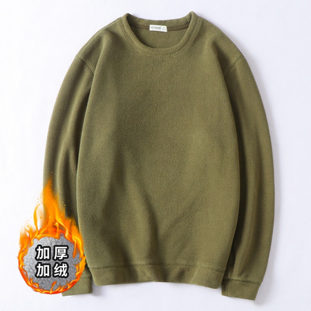 MEGALOCEROS 大角鹿 男士加绒圆领卫衣