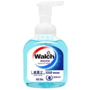 运费券收割机： Walch 威露士 健康呵护 泡沫抑菌洗手液 300ml *2件