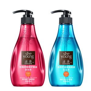 天猫超市 滋源 无硅油 玫瑰/茶树洗发水 400ml 拍2件68元包邮
