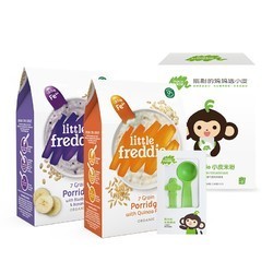 小皮 高铁米粉藜麦+蓝莓米粉 2段 160g*2盒