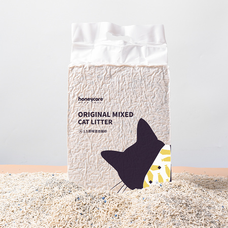 Honeycare 好命天生 豆腐+膨润土混合猫砂 6L
