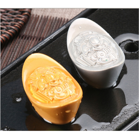 玉瓒 茶宠摆件 大号元宝 1个