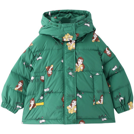 Annil 安奈儿 女童短款羽绒服
