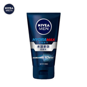 NIVEA 妮维雅 男士水活多效洁面乳 100g *4件