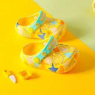 BoBDoG 巴布豆 儿童拖鞋