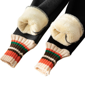 南极人 儿童一体加绒保暖打底裤