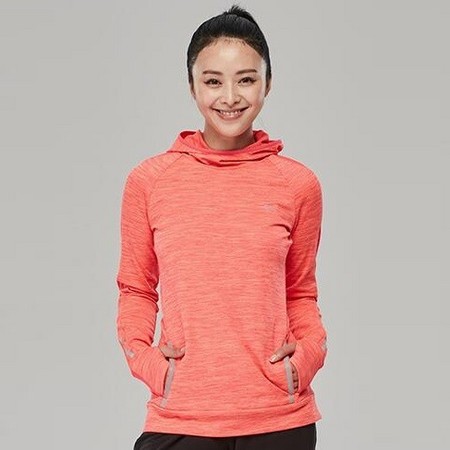 DECATHLON 迪卡侬 RUN WARM JERSEY HOOD 2017 女款跑步卫衣