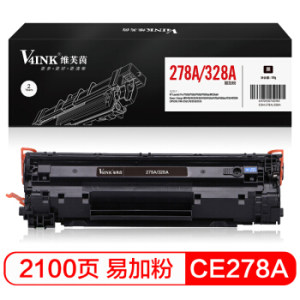京东PLUS会员： V4INK 维芙茵 CE278A/crg328 易加粉黑色硒鼓 *4件