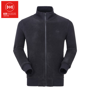 地球科学家 Polartec 200面料 男厚款弹力抓绒衣 轻暖无静电 219元包邮