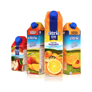 阿根廷进口 Citric 100%NFC 橙汁/蛇果苹果汁 1L*2瓶