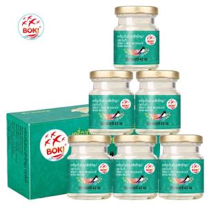 泰国进口 BOKI 6%木糖醇即食燕窝 42ml*6瓶