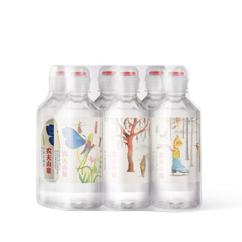 有券的上、京东PLUS会员：NONGFU SPRING 农夫山泉 运动盖天然矿泉水 400ml*6瓶 *9件