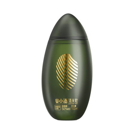 谷小酒 清香型白酒 清米粒 50度 100ml