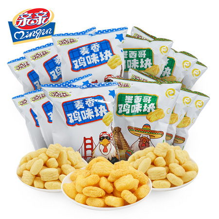 亲亲 麦香鸡味块 105g*5袋