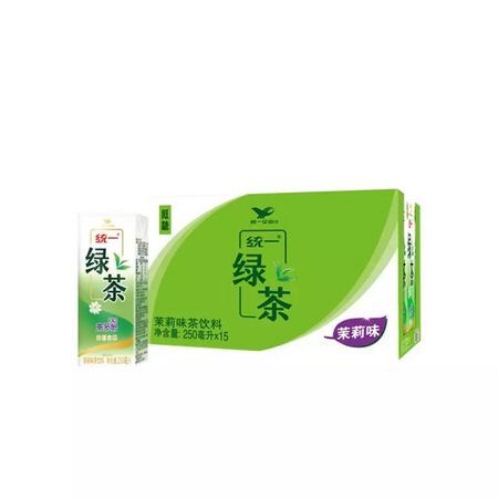 Uni-President 统一 绿茶 250ml*15盒/箱 *2件