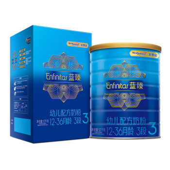 京东PLUS会员：MeadJohnson Nutrition 美赞臣 蓝臻幼儿奶粉 3段 1700g *2件