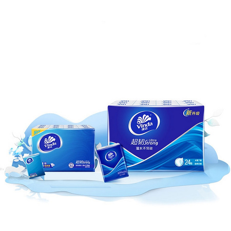 Vinda 维达 手帕纸 4层*7片*24包