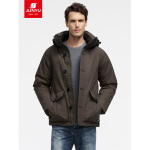 君羽 800蓬179克90%鹅绒 男加厚防水防风羽绒服 可抗-30℃ 869元滑雪节狂欢价