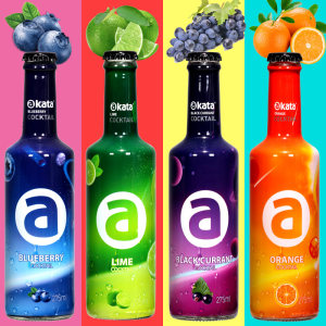 AK-47 Okata 阿卡塔 果汁鸡尾酒275ml*4瓶装